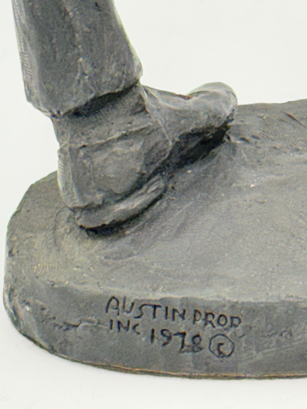 Vintage 1978 Austin Arnold Palmer Golf Sculpture 9 X 19