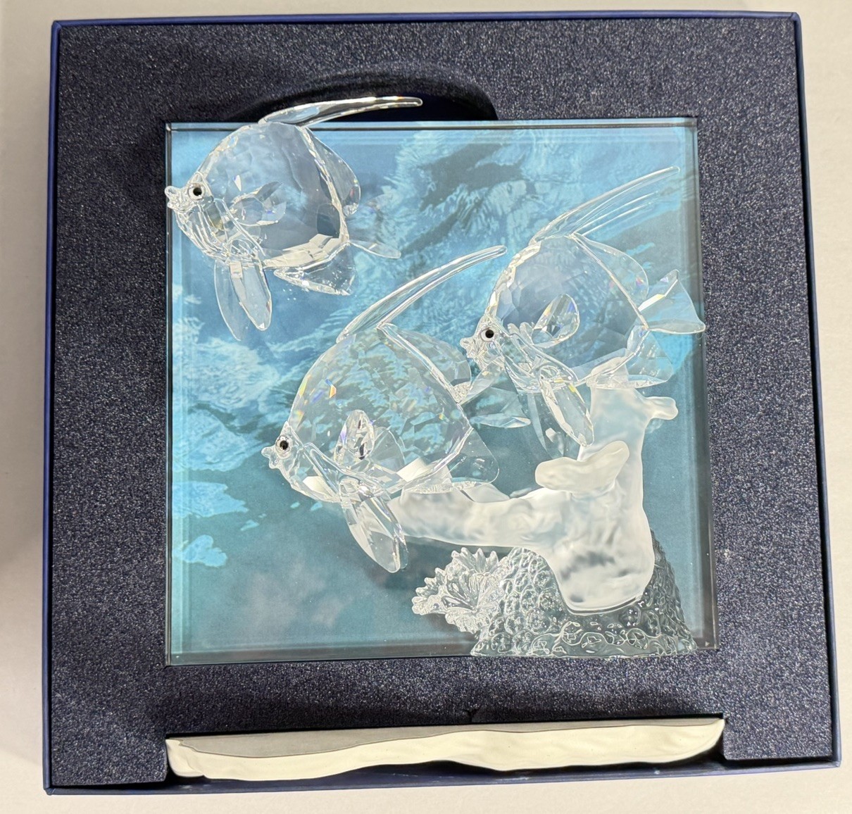 Swarovski Crystal Figurine Wonders of The Sea Community In Box With COA