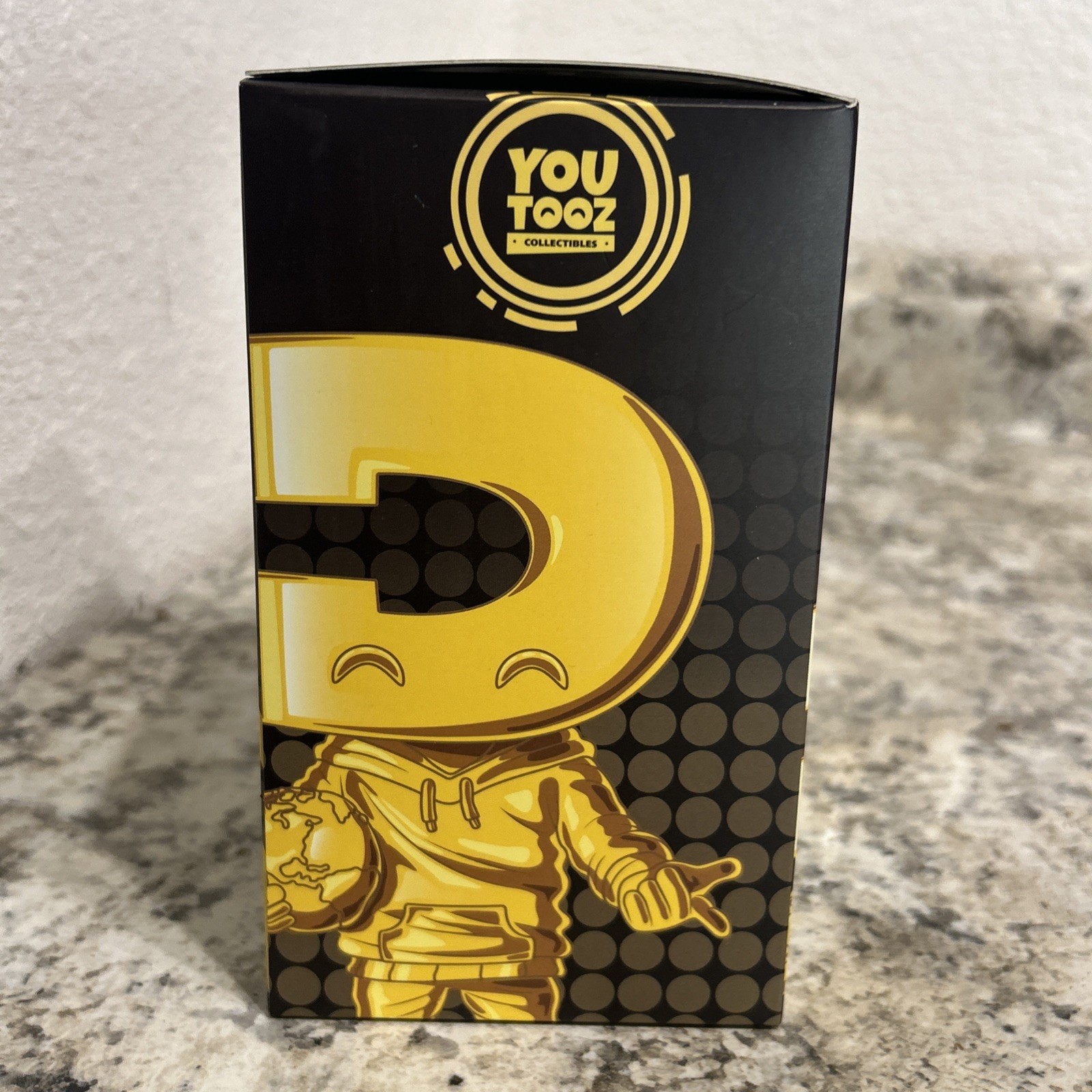 YOUTOOZ Daily Dose Of Internet * Chrome Gold YouTooz * Vinyl Figure New