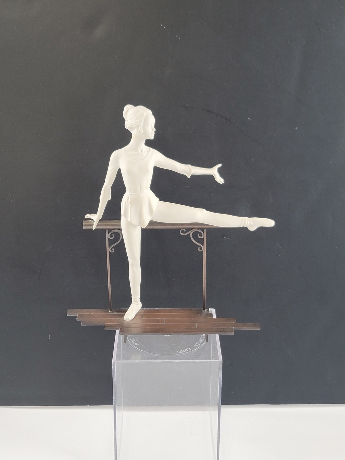 Boehm Bronze & Porcelain Bisque Ballerina from “The Young Dancers” Collection