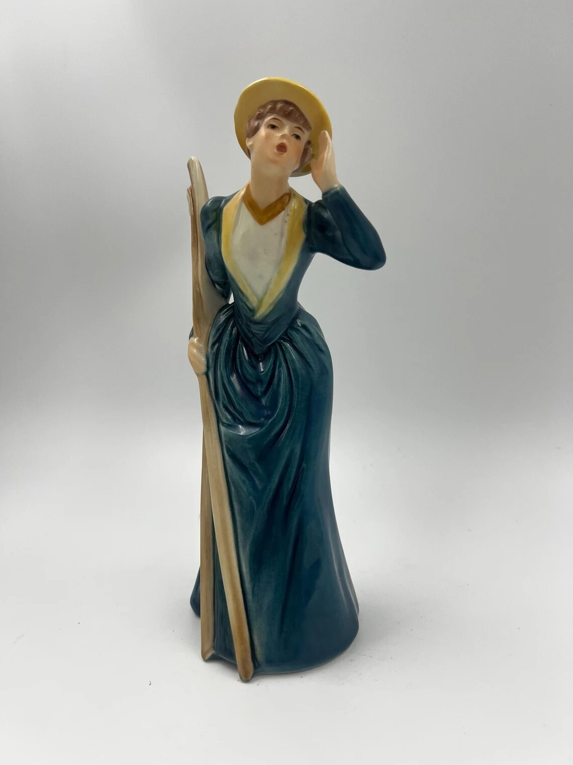 Goebel River Outing 1889 Ceramic Figurine, West Germany Porcelain