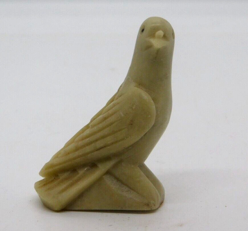 Figure Stone Pigeon Made Peoples Republic China 2 Inches Tall