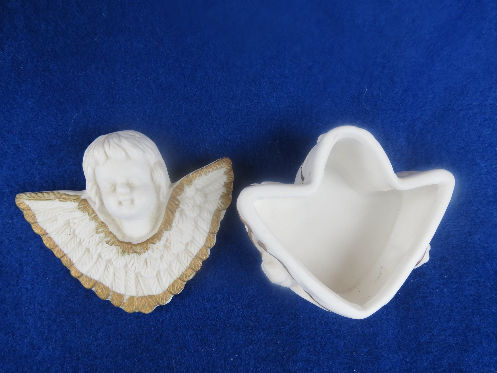 “Autom” china angel trinket/catchall box