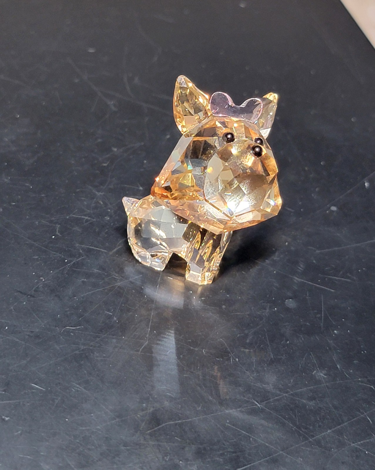Swarovski Dixie Yorkshire Terrier 5063332 RARE RETIRED – No Box / Paperwork – #D