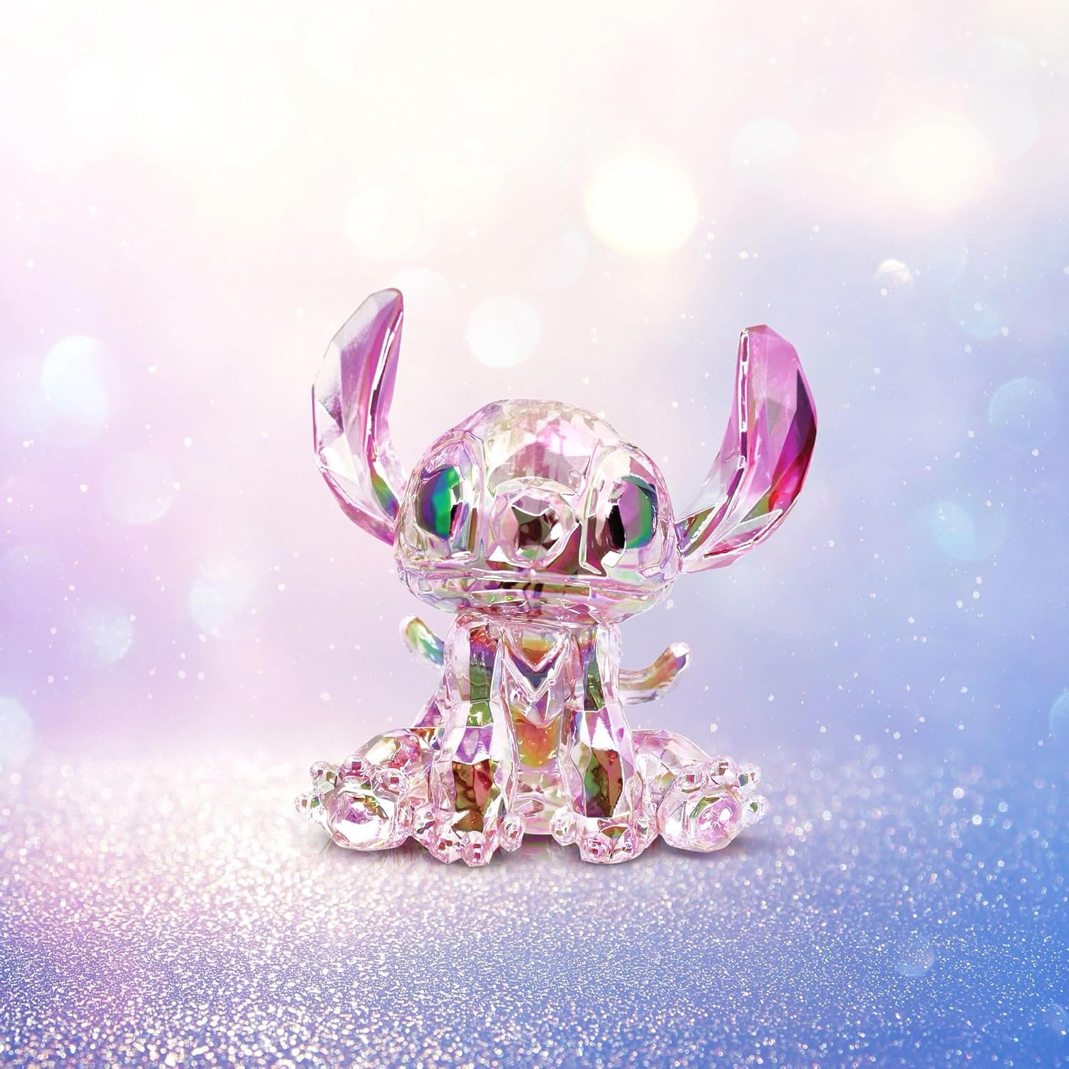 FACETS Disney Lilo and Stich Angel Figurine, 2.99 Inch, Pink