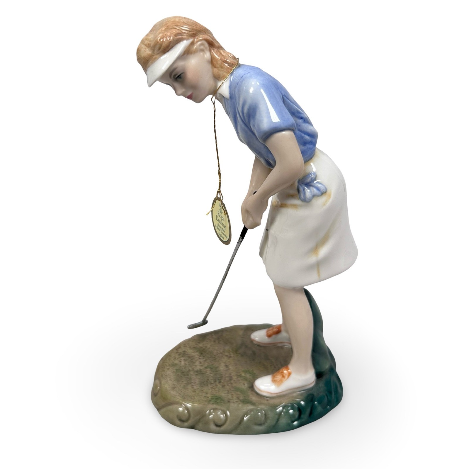 Royal Doulton Winning Putt HN 3279 Porcelain Figurine 1991 First Year of Issue