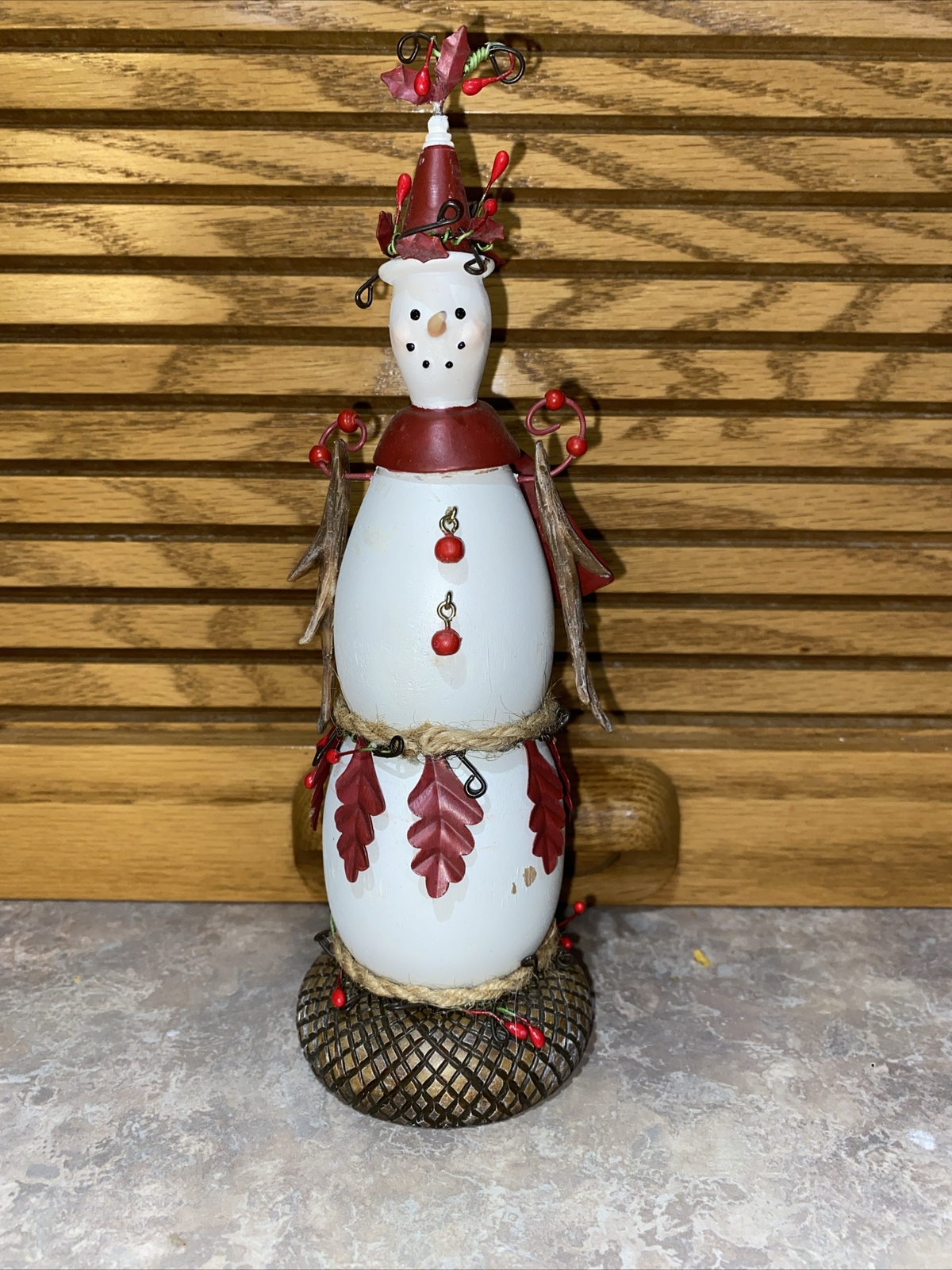 Department 56 – Snowman Decoration -8.5 Inches #37187