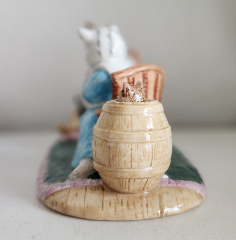 Rare Beswick Beatrix Potter Tableau My Dear Son Thomas Ltd Edition Hard to Find