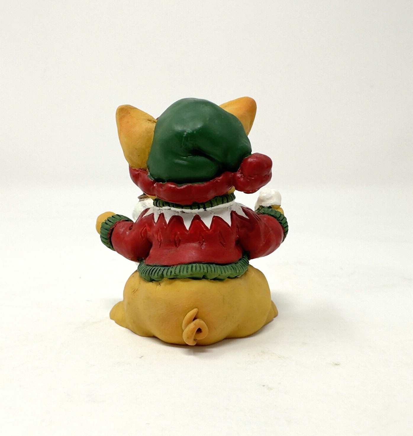 Vintage Ganz Pigsville LET IT SNOW Pig Figurine Piglet MX1373 Winter 1993