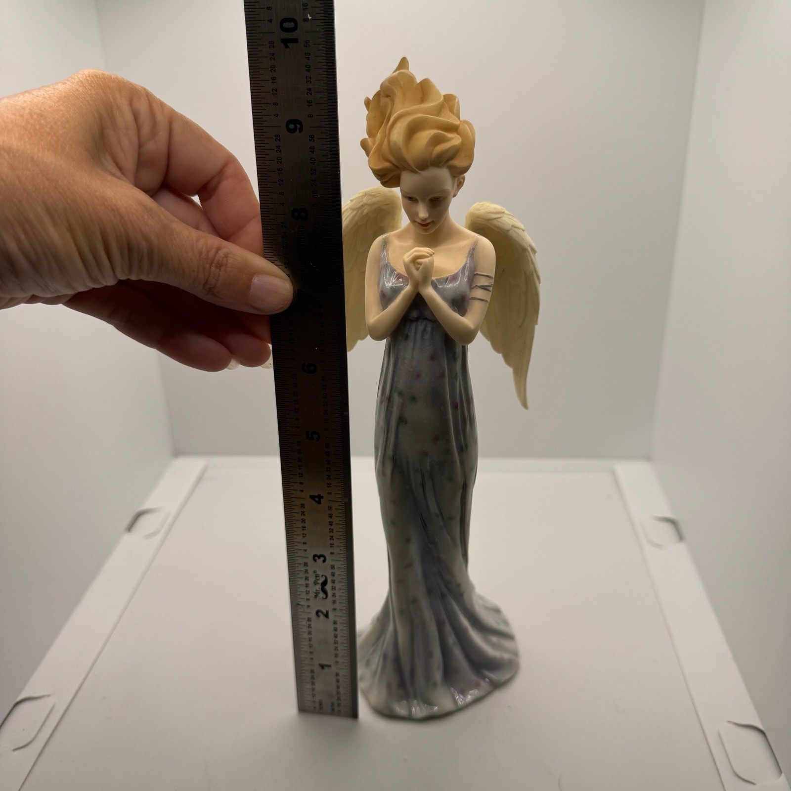 Angels and Company FAITH Angel Figurine Cloudworks 2003 Praying Woman Home Decor