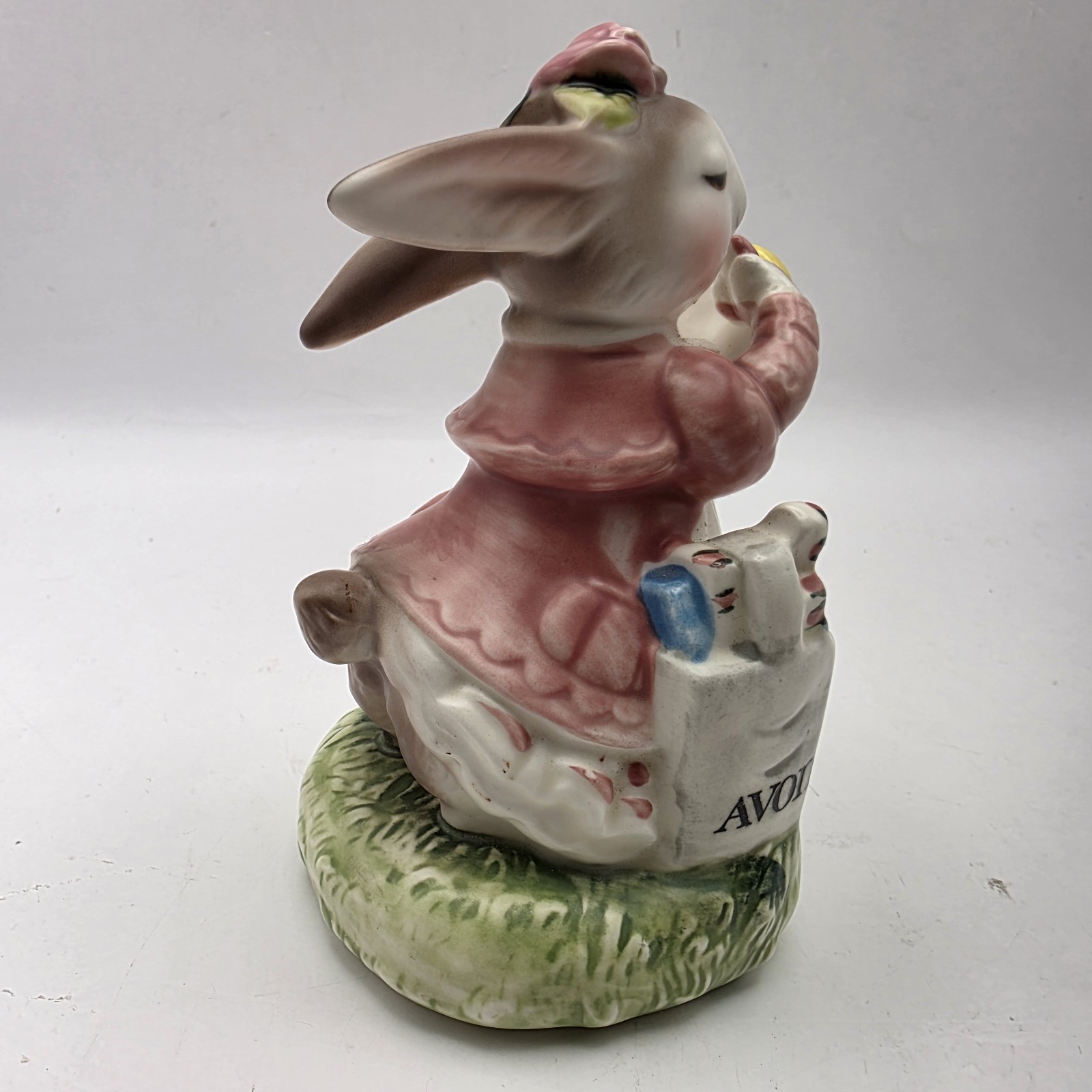 Vintage 80s Precious Moments Avon Ready For An Avon Day Figurine Japan