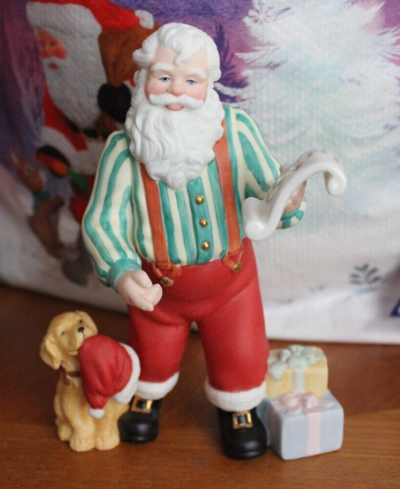 Lenox 2004 Santa’s Flight Plan Limited Edition – Mint Condition 6 3/4″ Tall