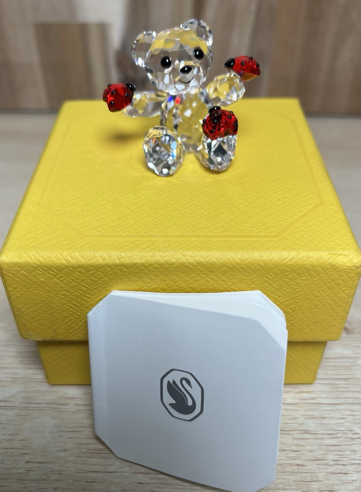 Swarovski Kris Bear Good Luck Bear 5675983 Designer Edith Mair