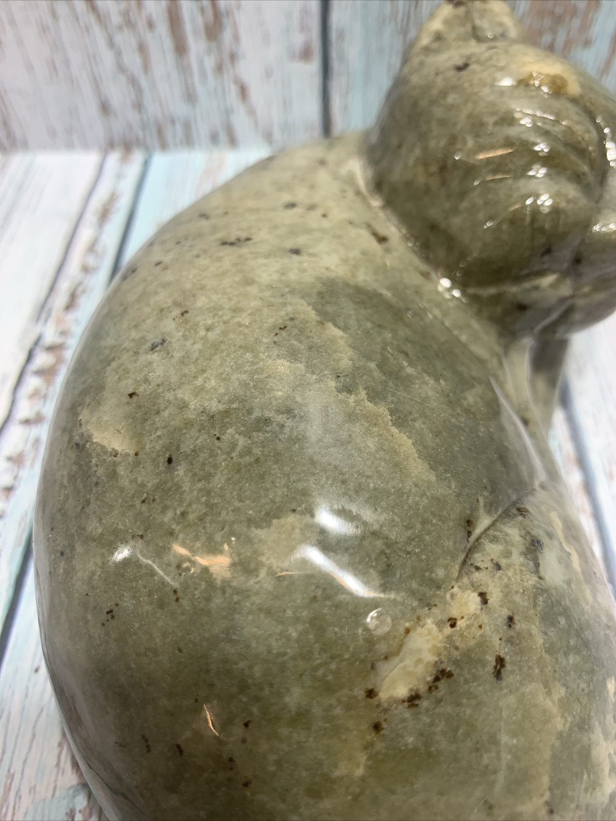 Rare TianJin Stone Resin Layered Beautiful Shine Must See Hard To Find