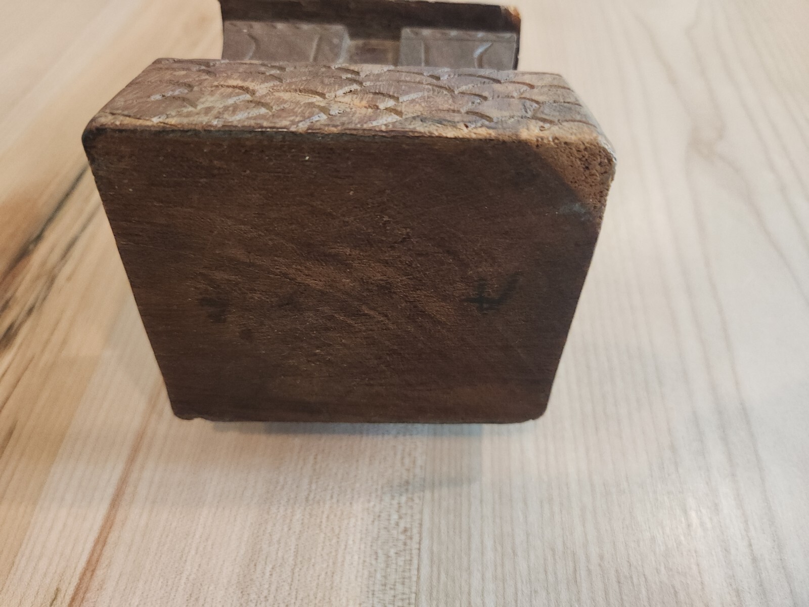 Vintage 12″ Wood Carving. Estate Find