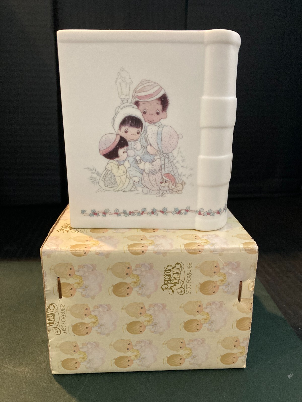 VTG 1988 Precious Moments Enesco Bank MY PEACE I GIVE UNTO THEE- Boxed- New