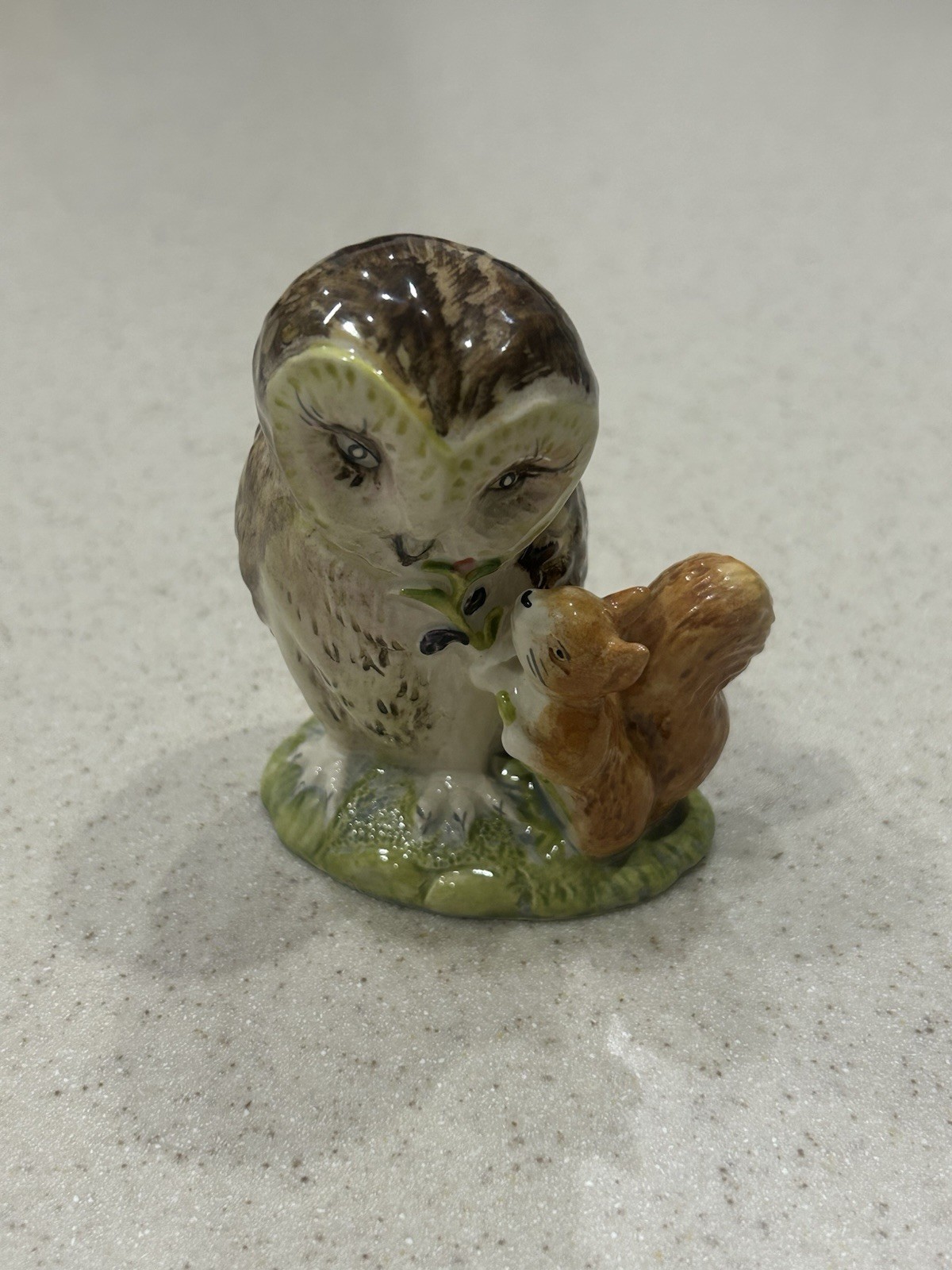 Beatrix Potter Old Mr Brown Owl Figurine