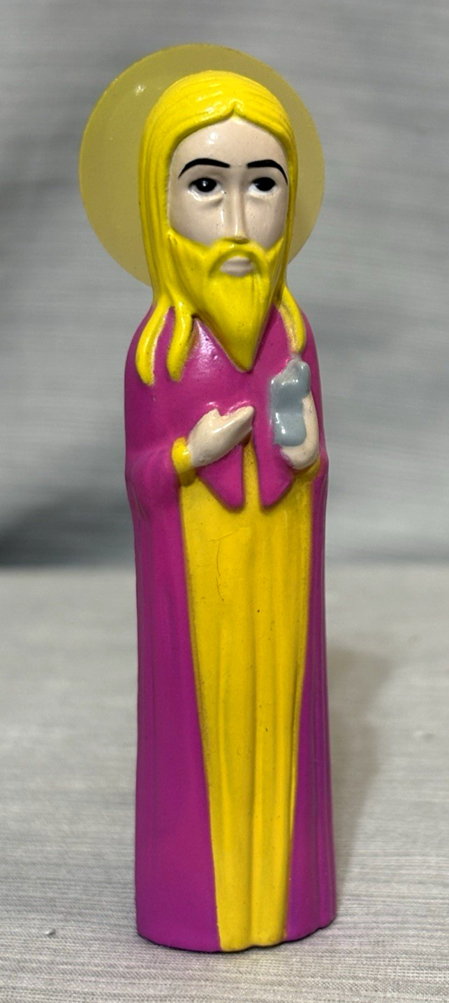 Saint Homobonus Figurine Patron Saint of Business People RARE