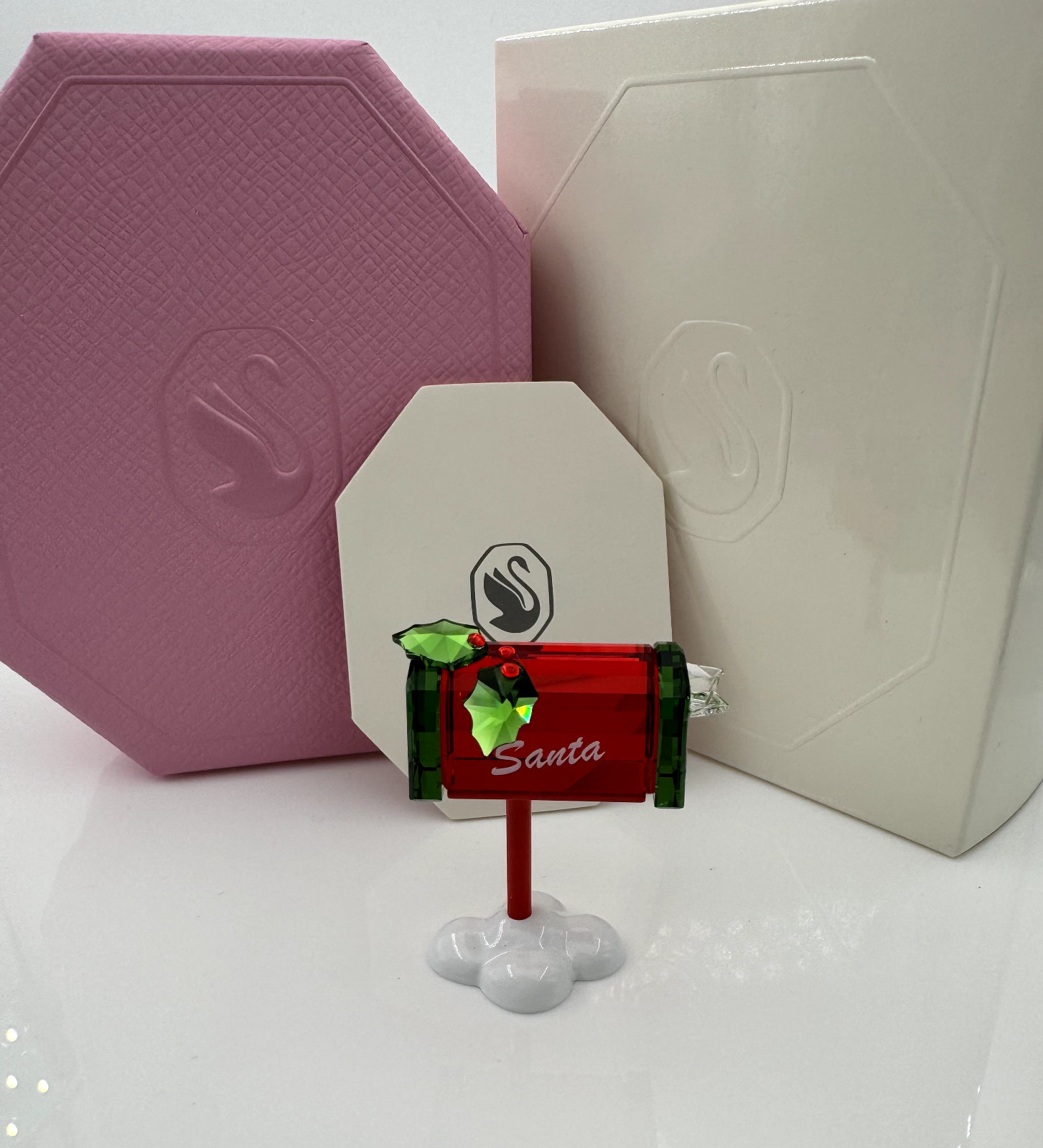 Swarovski Holiday Cheers Santa’s Mailbox MIB #5630338