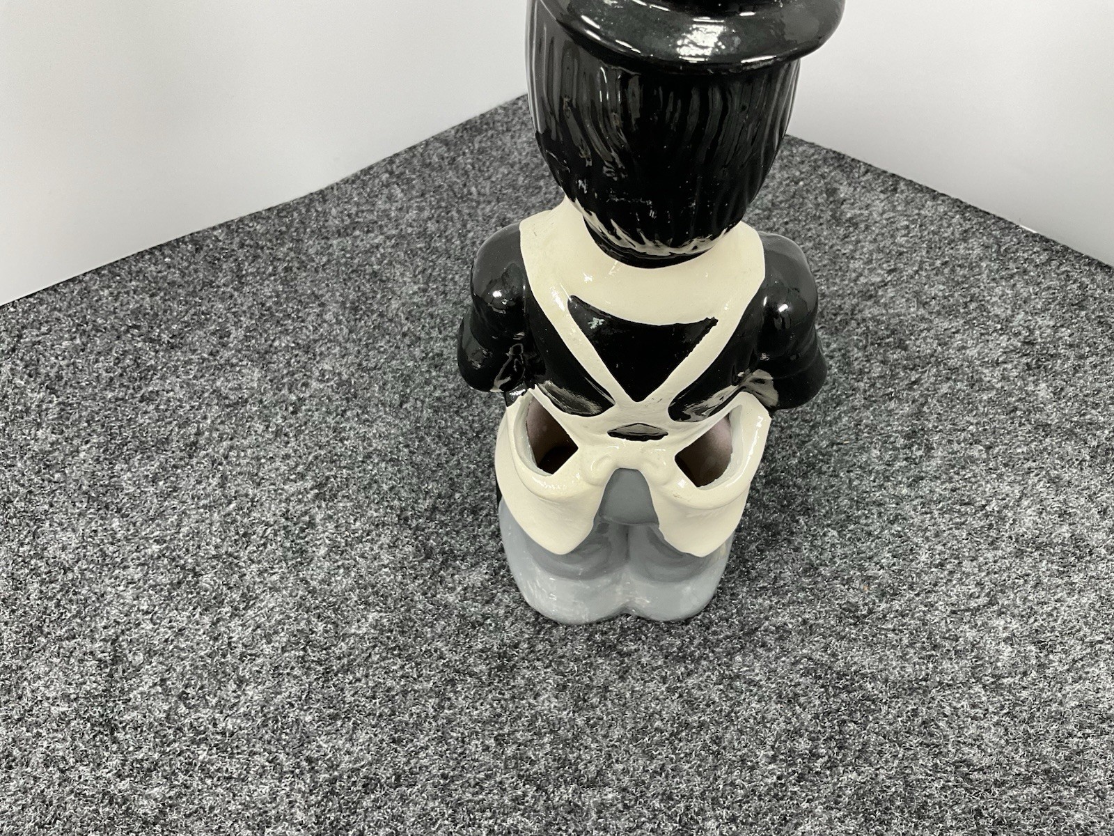 Vintage Charlie Chaplin Carnival Prize Chalkware Statue Figure 10.5″ Japan