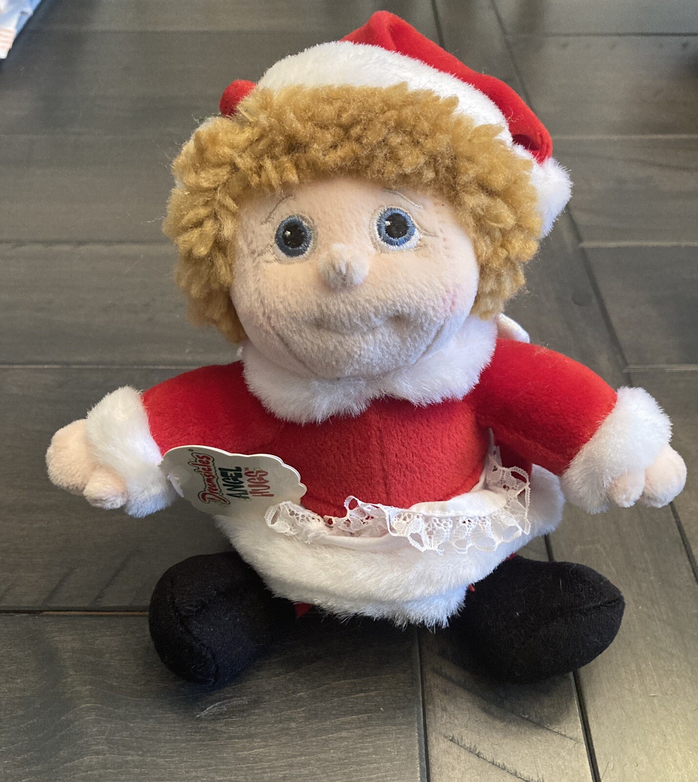 DREAMSICLES ANGEL HUGS PLUSH MRS CLAUS 2000 With Tag Vintage Christmas