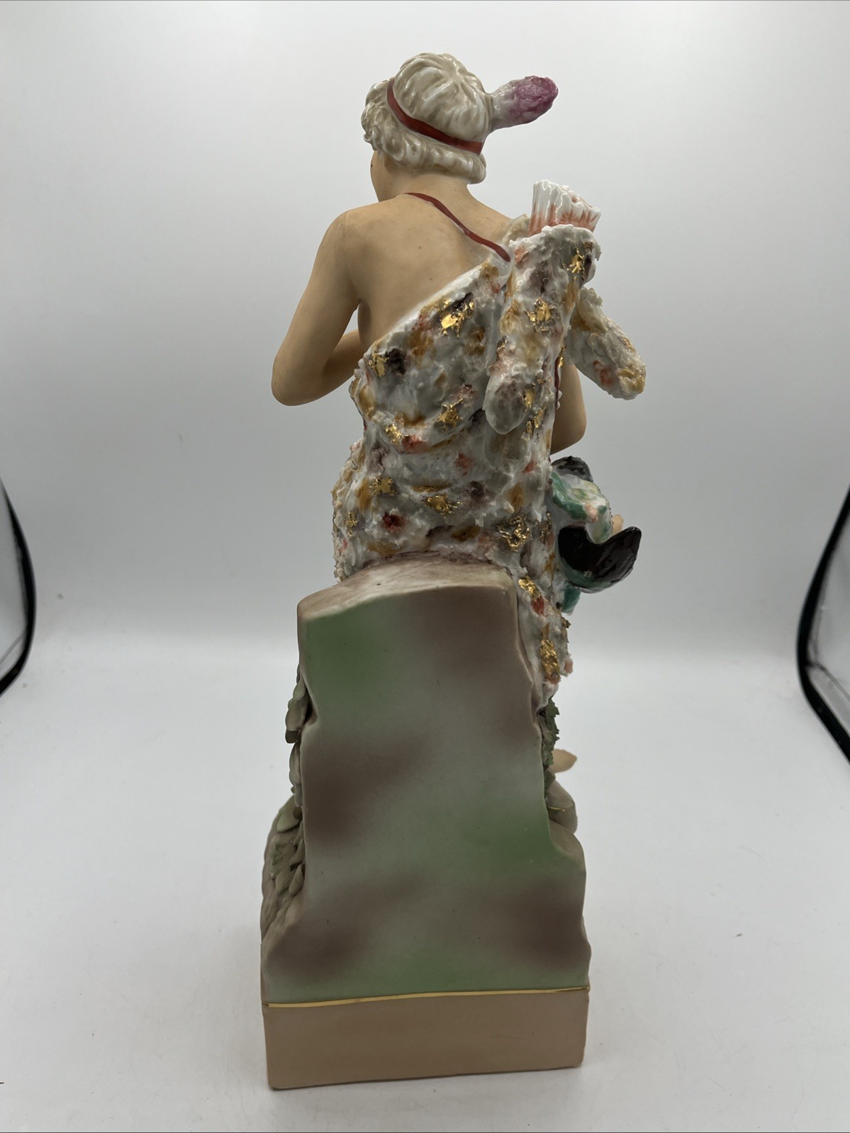 Diana the Huntress Greek Mythology Sylvan China CMD 13.5” Porcelain Lady Statue