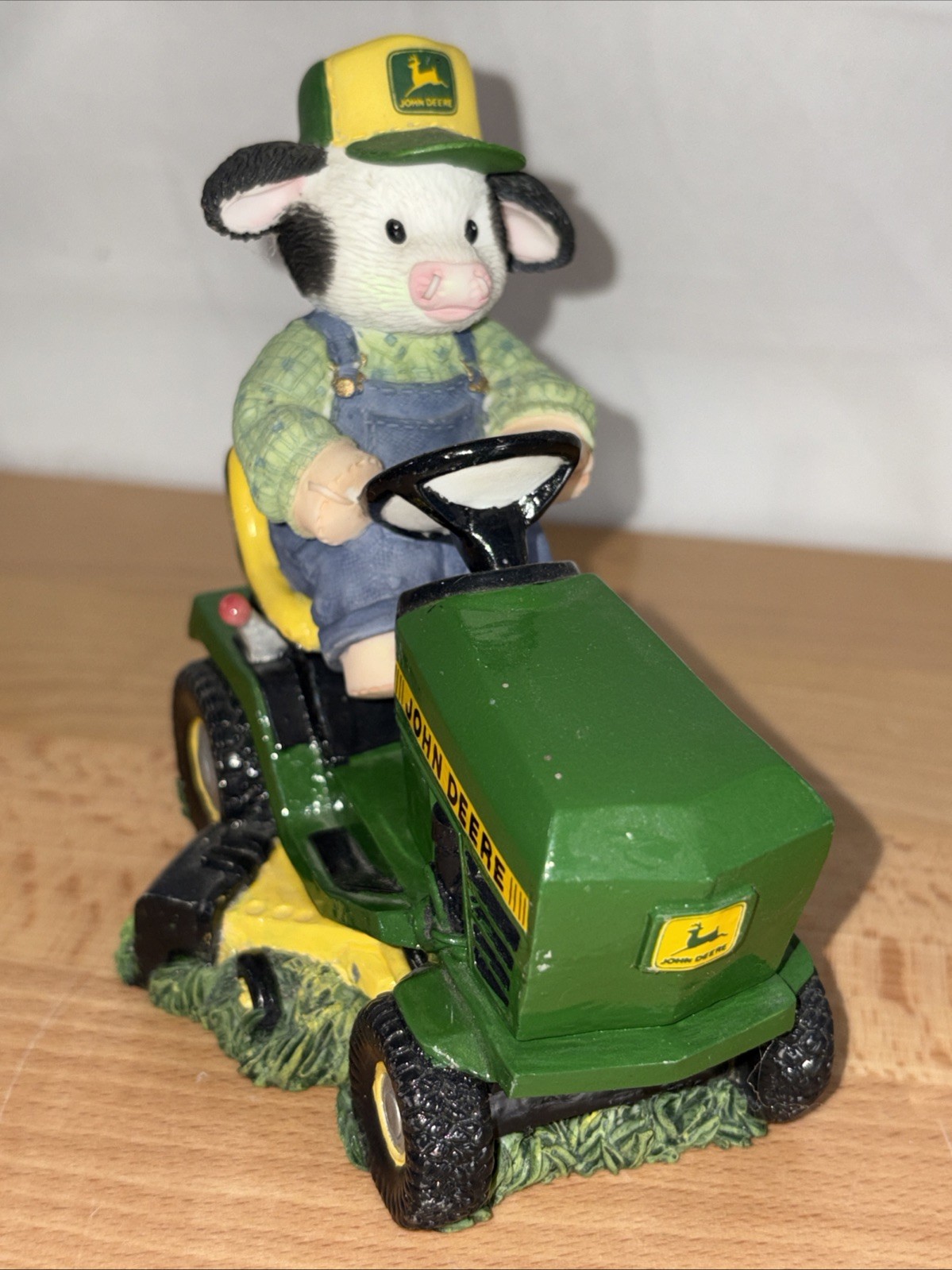Marys Moo Moos John “Deere To My Heart” Tractor Boy Cow Figurine Retired NO box