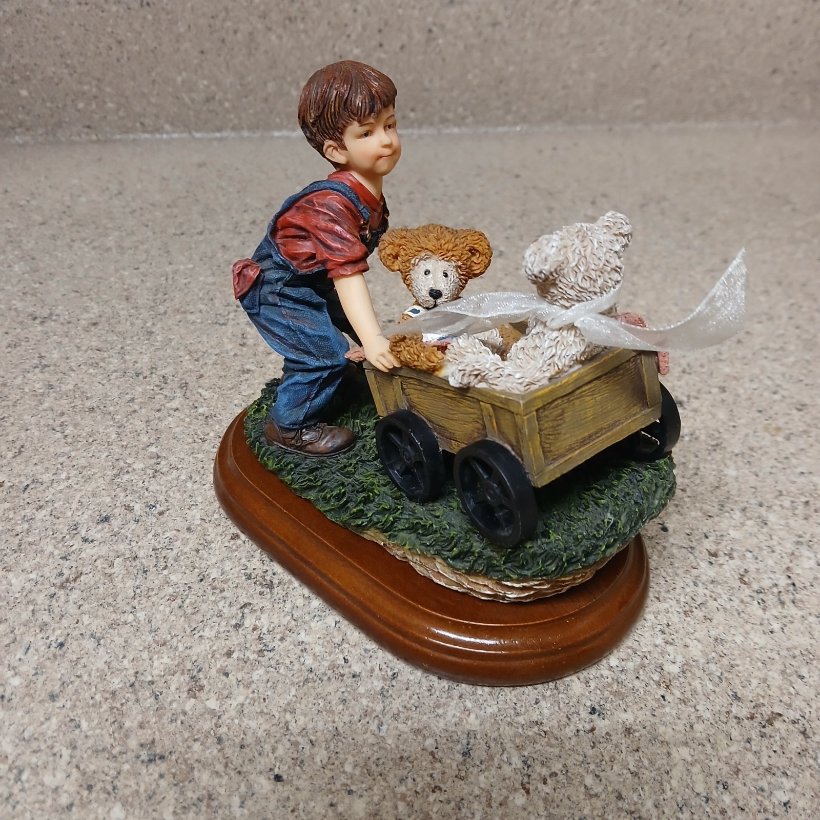 Timeless Treasures The Long Haul 1999 Vanmark Limited Edition Figurine 5″×5.25″