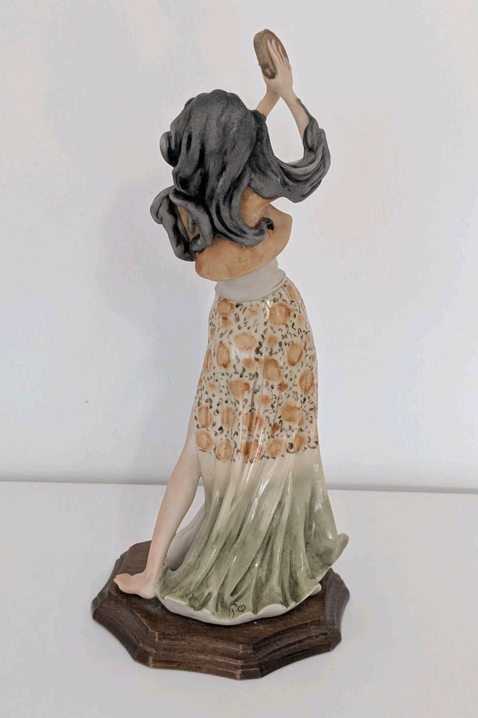 Giuseppe Armani Figurine Gypsy Dancer Statue Capodimonte Made in Italy