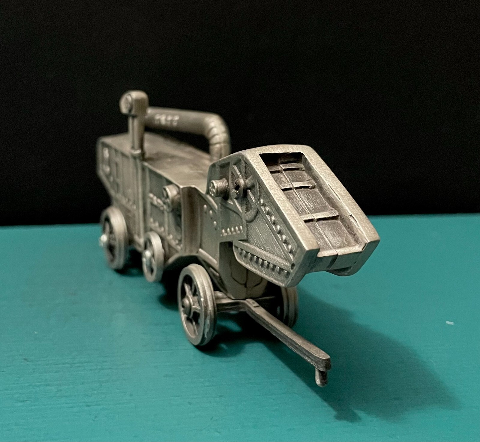 Spec Cast Pewter Case Thresher 150th Anniv. Farm Tool Equipment Model Figurine