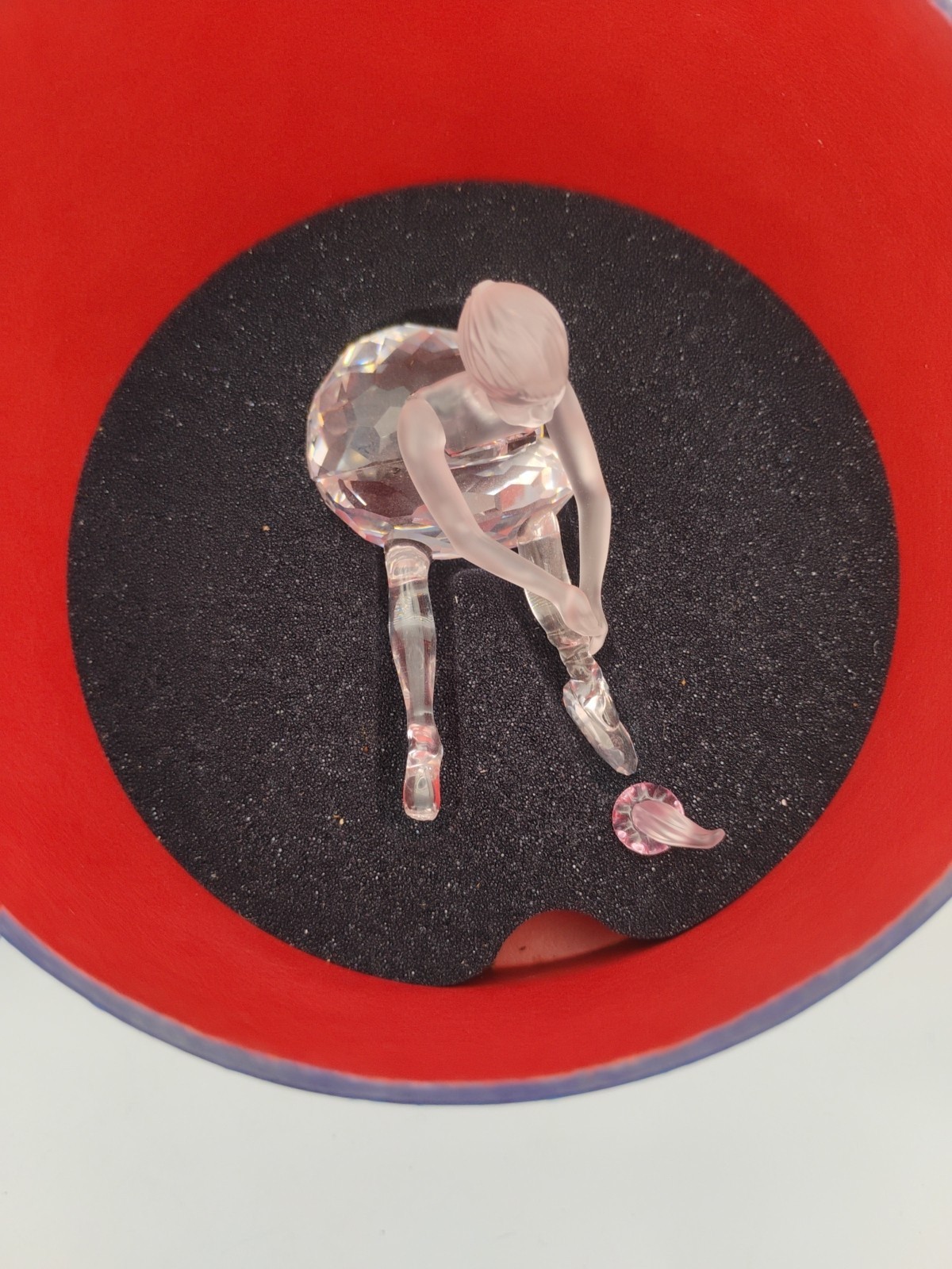 Swarovski Crystal Figurine Young Ballerina Box 7550NR000007 Dance Ballet