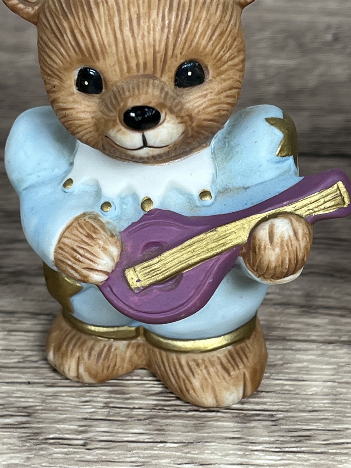 Vintage Homco Circus Teddy Bear Porcelain Figurines #1449 Set of 4 SEE PHOTOS