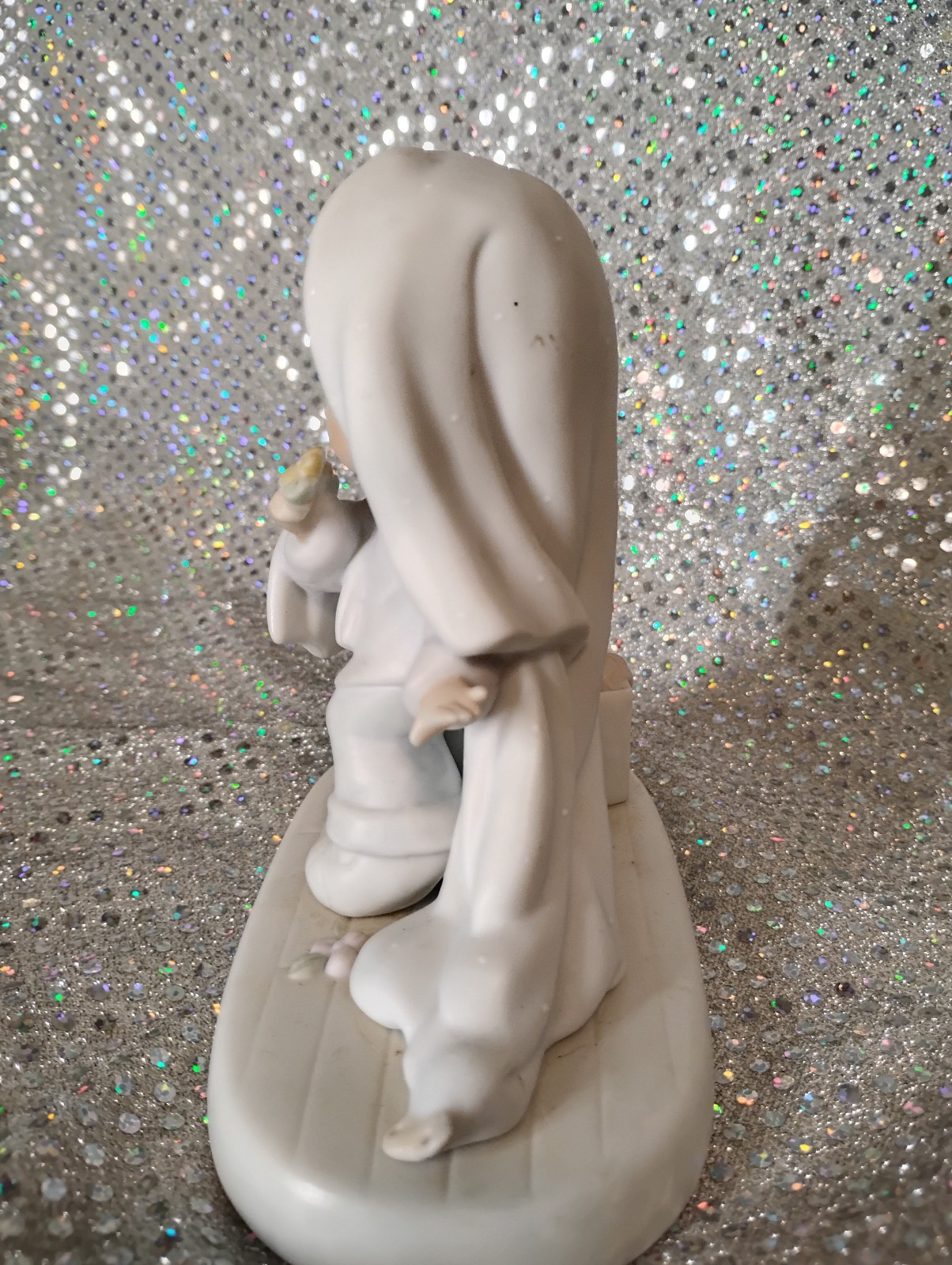 Precious Moments “JUNE” Porcelain Figure #110043 ENESCO 1987