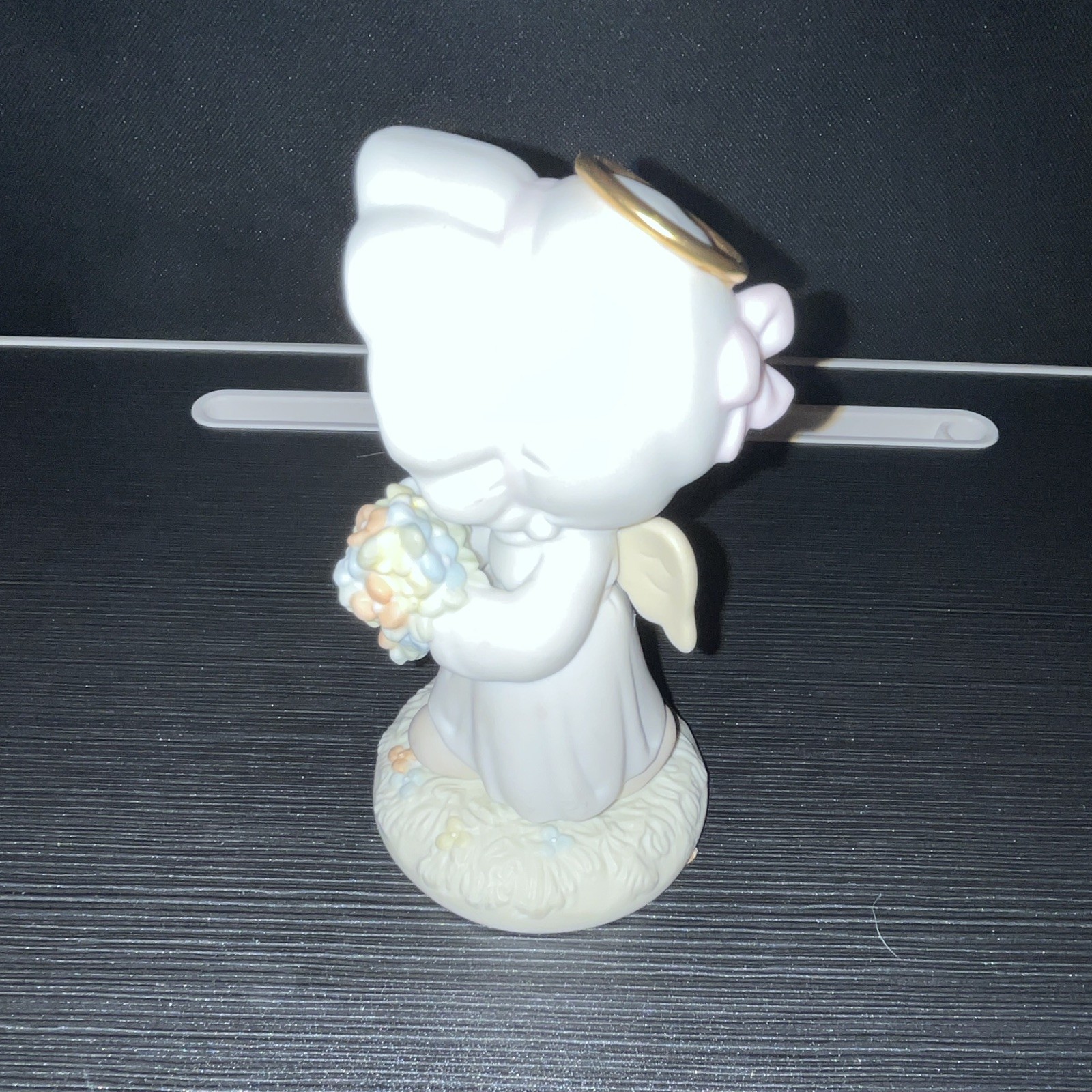 Precious Moments God’s Garden Of Love Angel Porcelain Figurine Hand Painted 1996