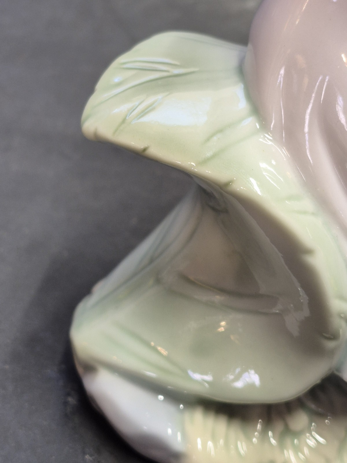 Vintage Porcelain Praying Child Figurine Mold 293 Japan