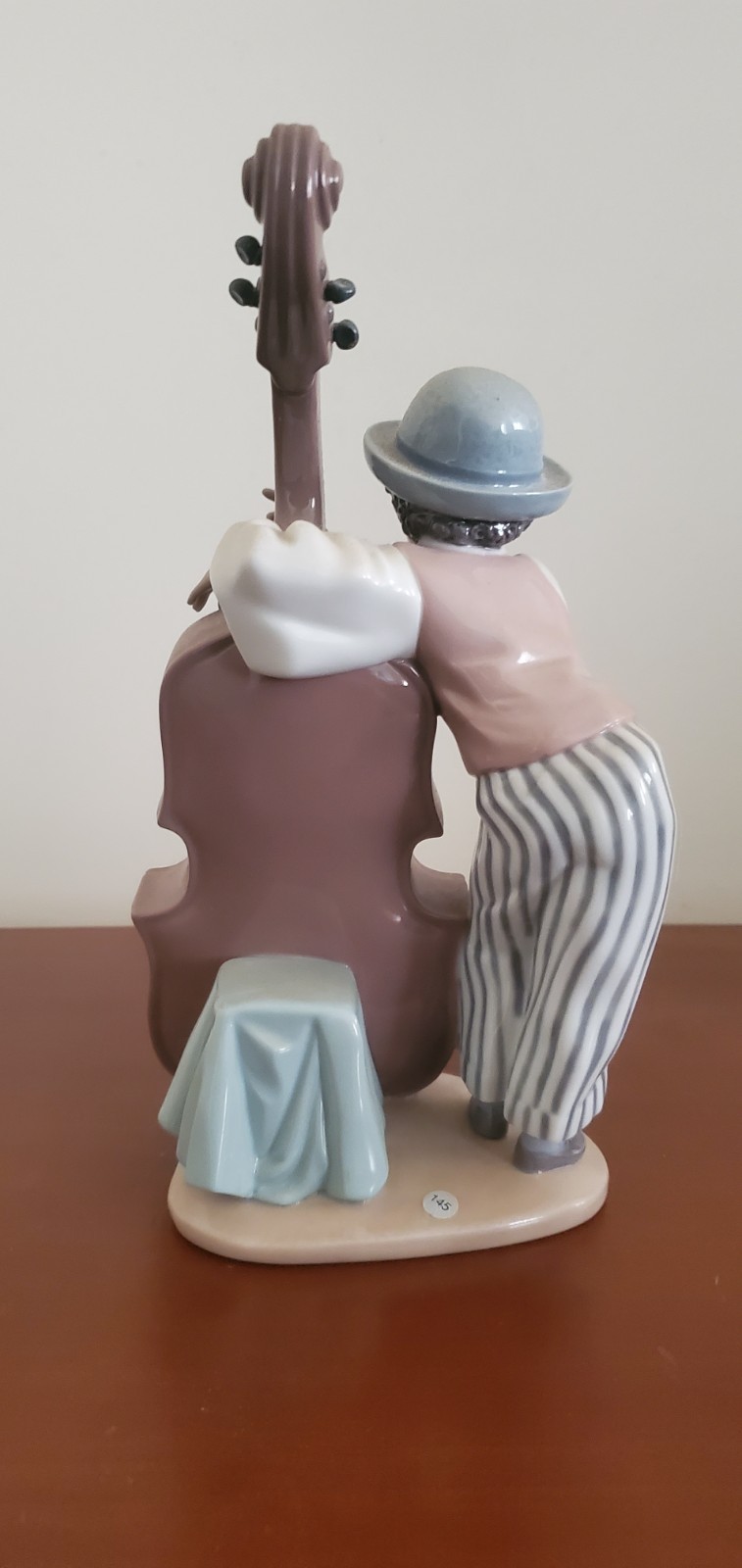 LLADRO Jazz Band, #5834- Bass – Black Legacy Collection – Retired