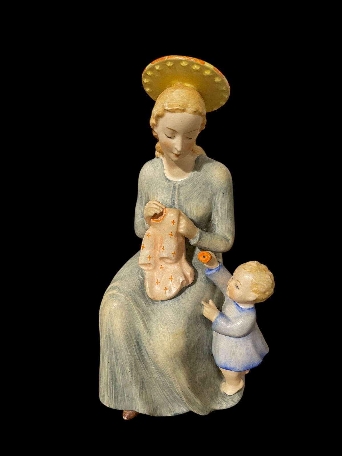 Vintage Goebel Figurine HX245 Madonna with Child 7 1/2” in Height