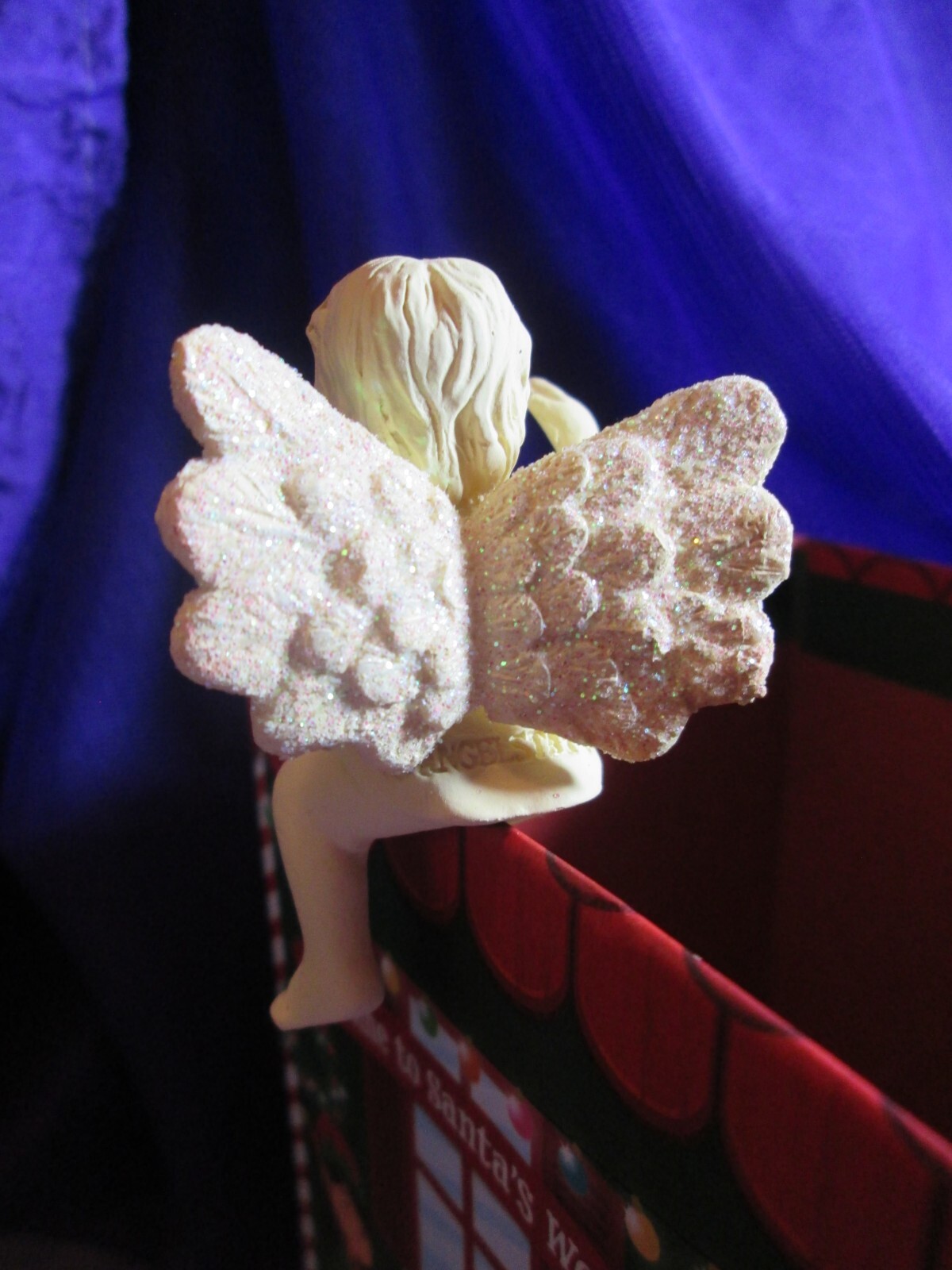 Set of 6 Angelstar Angel Children Clay Comfort Angels Hug & Sit Figurines 2005