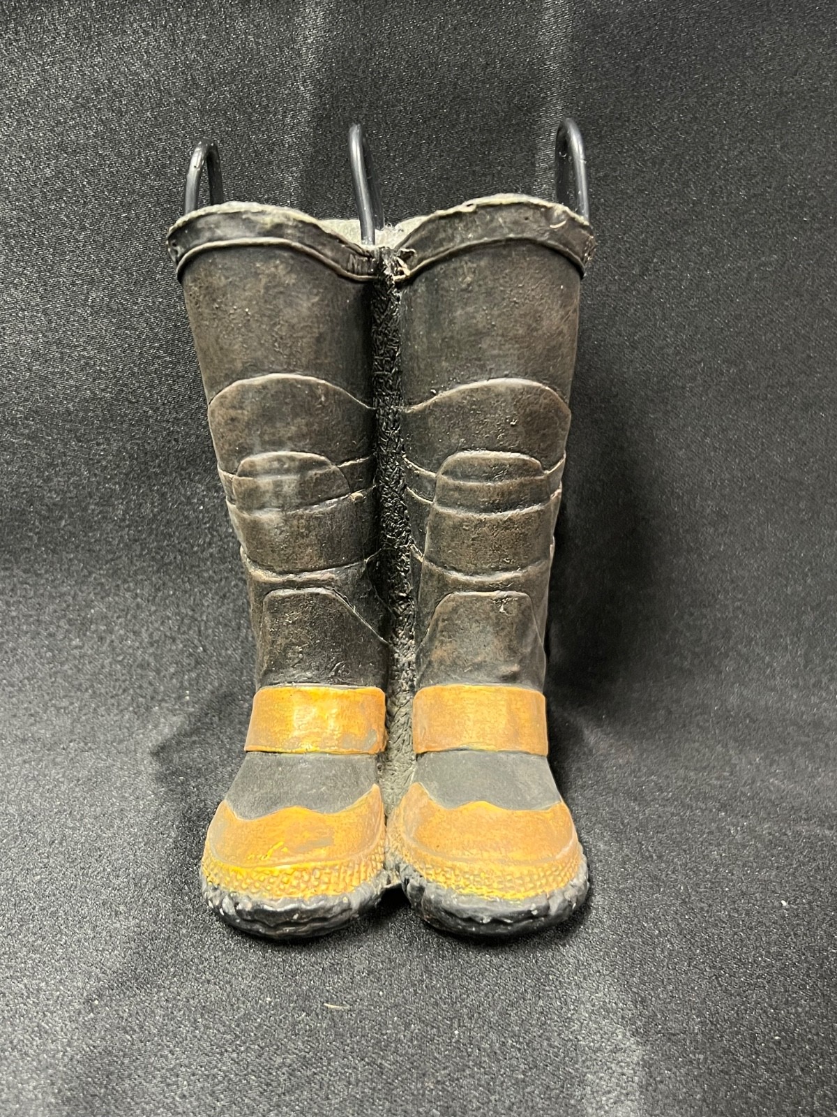 Fire Fighter Ceramic 5″ Boots Figurine