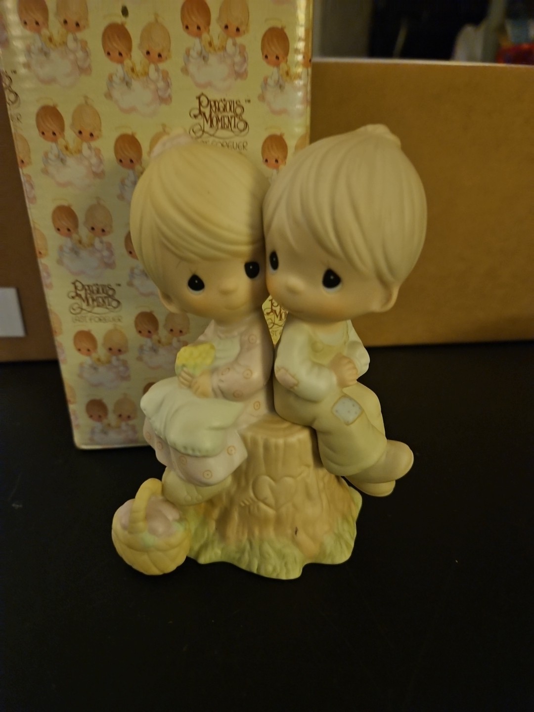 Precious Moments ENESCO 1978 Jonathan & David “Love One Another” E-1376 T2