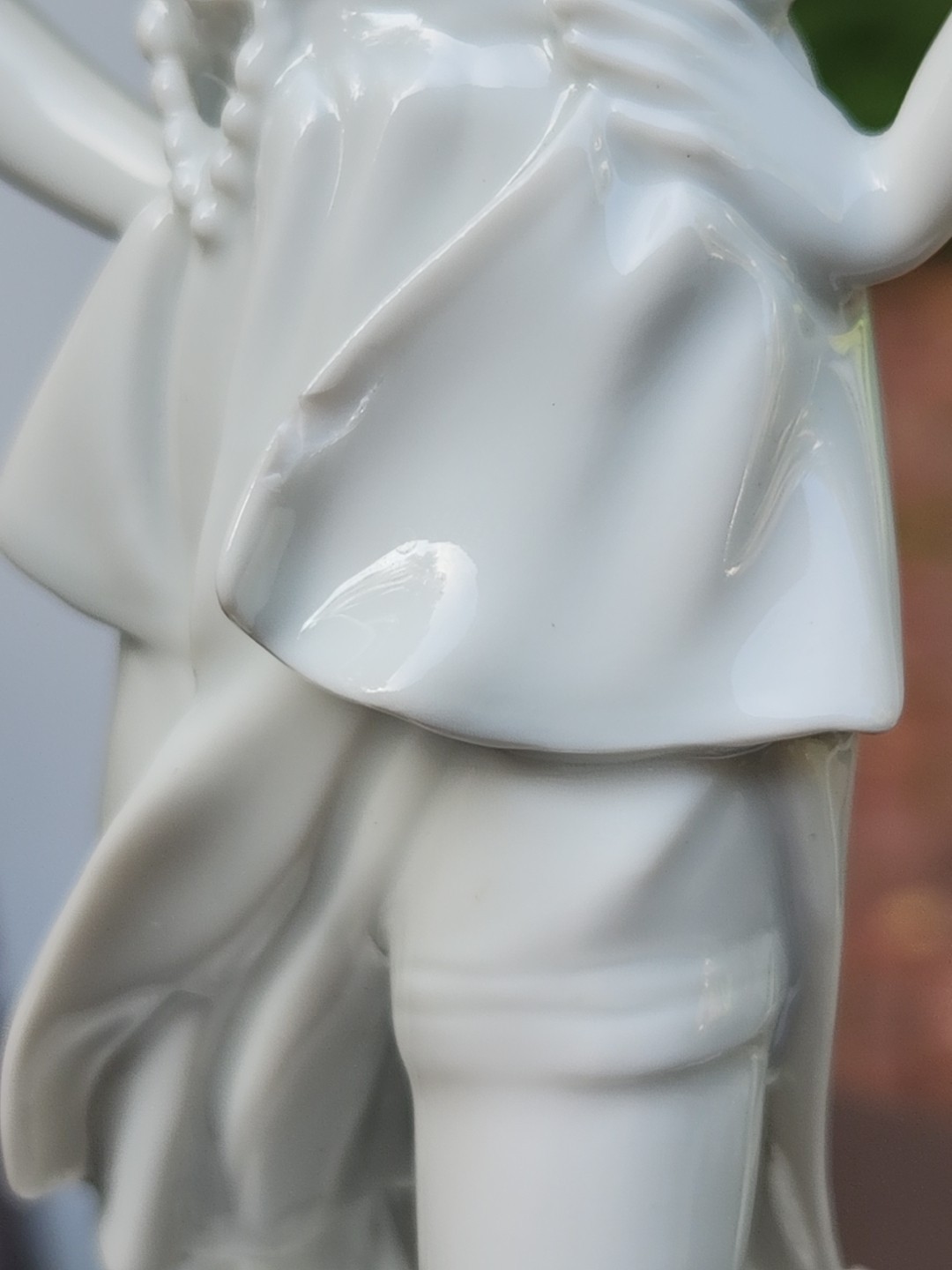 Vintage Augarten Wien Porcelain Lady Figure Figurine Porzellan Figur Vienna Read