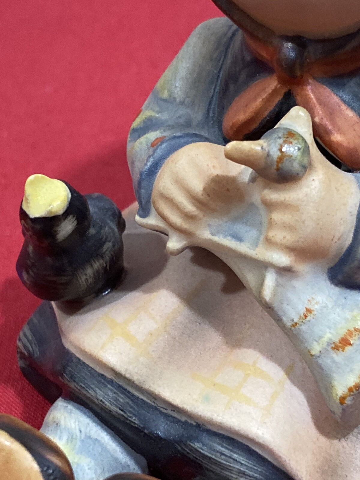 Vintage C. (1950-1959) GOEBEL HUMMEL Happy Pastime #69 TMK-2 Porcelain Figurine