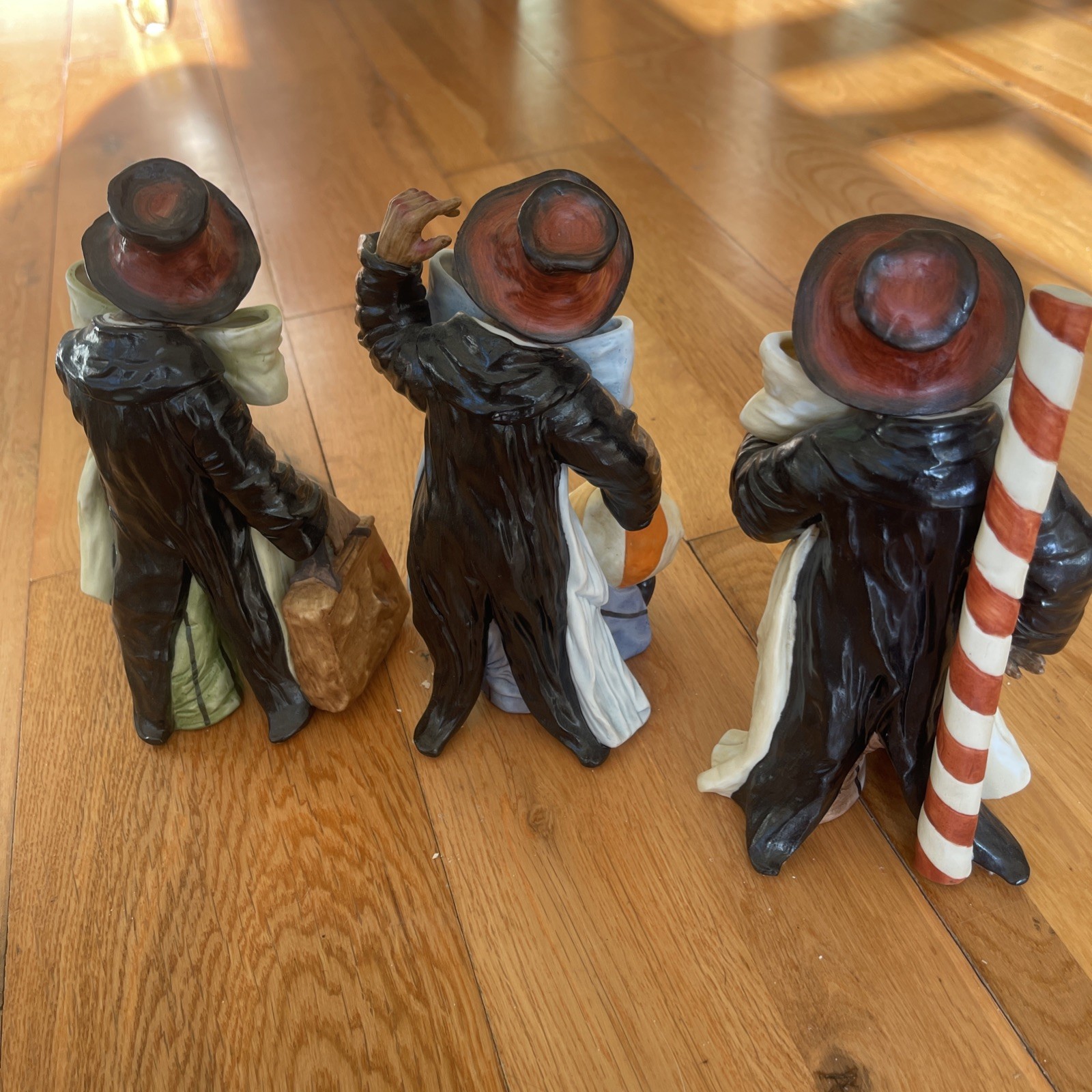 LOT OF 3 Traveling Clowns WORLD OF GORHAM GIFTS Porcelain Figurines
