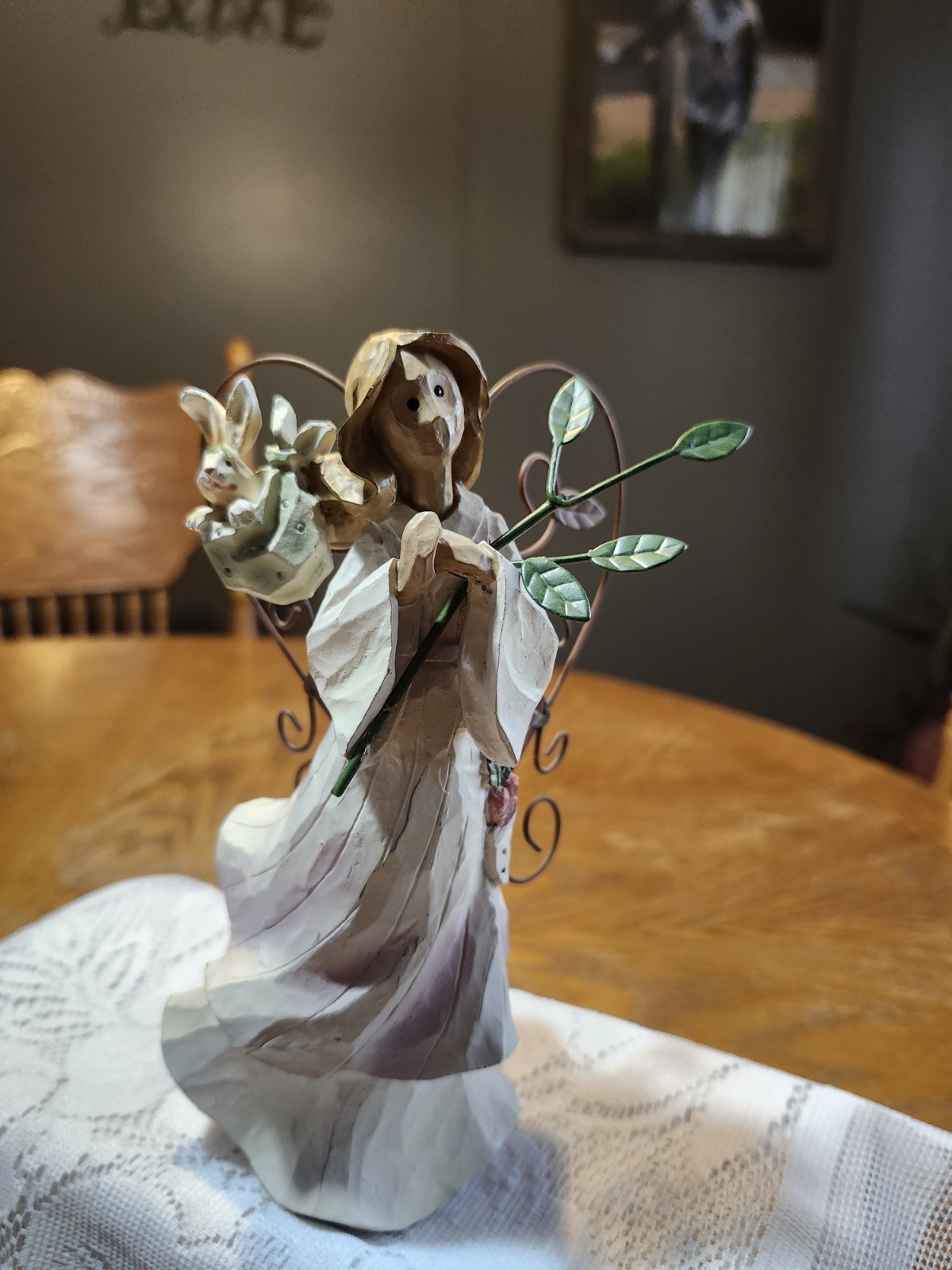 Angle Accents Porcelain Angel Figurine Collection By Roman Inc