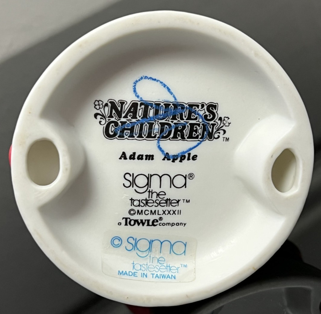 1981 Nature’s Children “Adam Apple” Sigma The Tastesetter Towle Company
