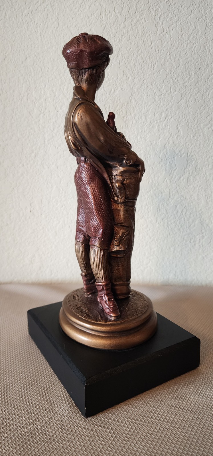 1992 Austin Sculpture Caddy Figurine By Alexander Danel Bronze Finish