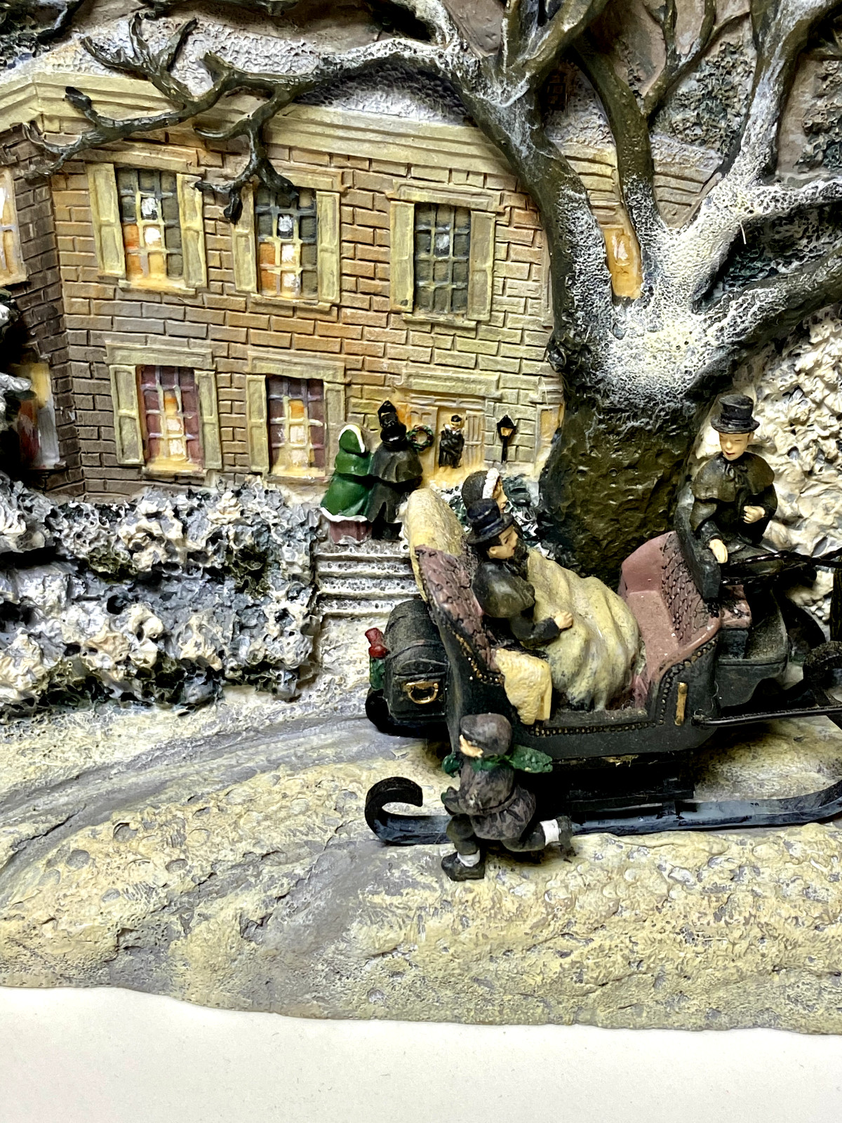 Reco 3D Wall Art Decor Winter Welcome DR Laird Mini Views Collection Christmas