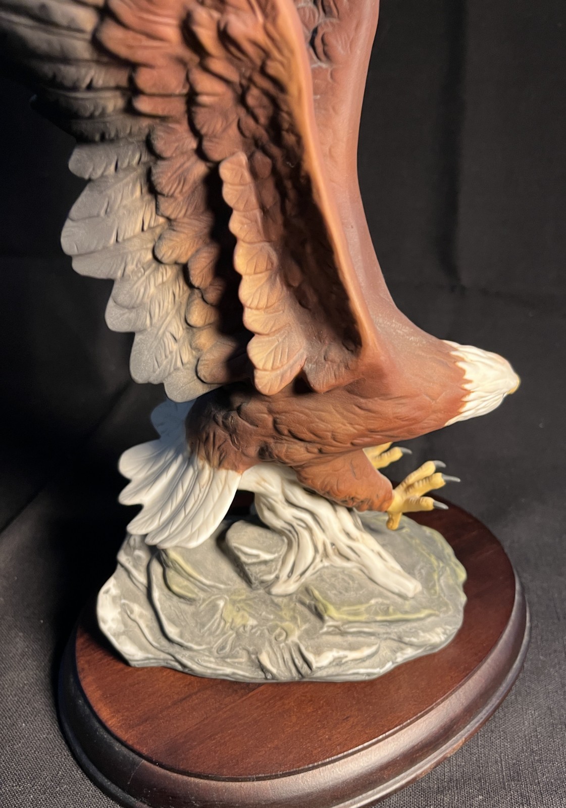 Homco Masterpiece Porcelain Eagle Figurine