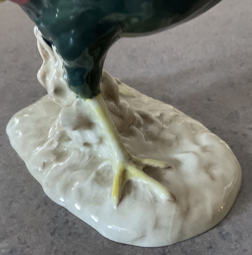 BESWICK :: 1948-54 LEGHORN ROOSTER COCKEREL 10” FIGURINE Gredington ENGLAND