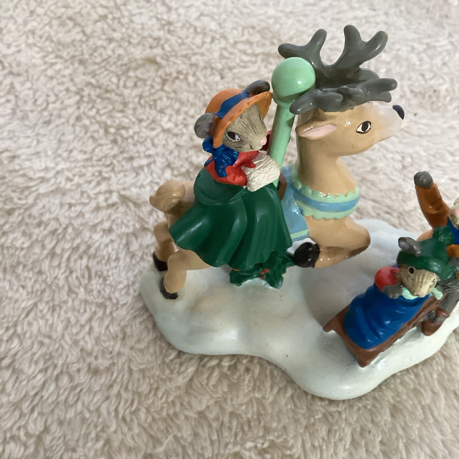 AVON CAROUSEL WONDERLAND MINIATURES COLLECTION “HAVE A NICE RIDE”